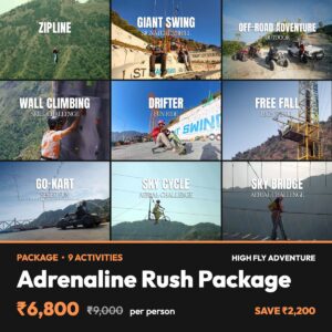 Adrenaline Rush Package – High Fly Adventure, Suwakholi near Mussoorie