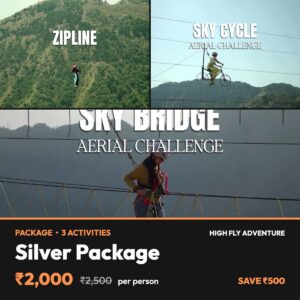 Silver Package – High Fly Adventure, Suwakholi near Mussoorie